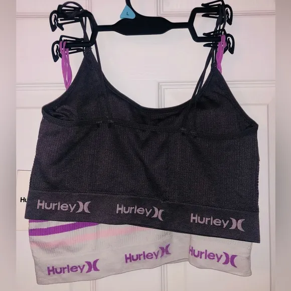 2 pack Hurley sports bras (L)