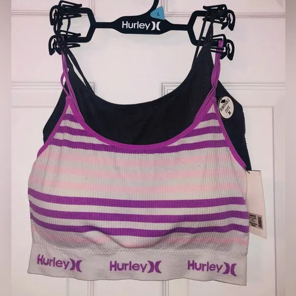 2 pack Hurley sports bras (L)