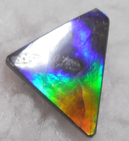 24 x 17 mm  Natural  Free Form . FFN 323 Ammolite  ナチュラル　ルース　アンモライト フリーフォーム