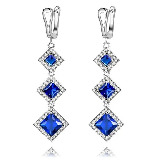 4 Colors Lady Drop Earrings