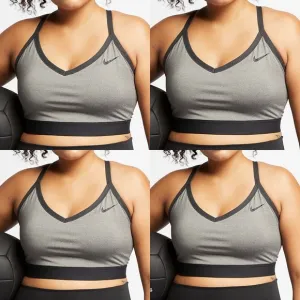 4 nike 2X plus swoosh plus compression sports bra