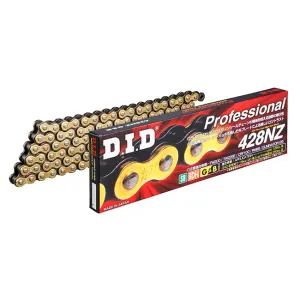 428NZ 120FB G&B race chain w/ FJ clip link DID (428NZ120G)