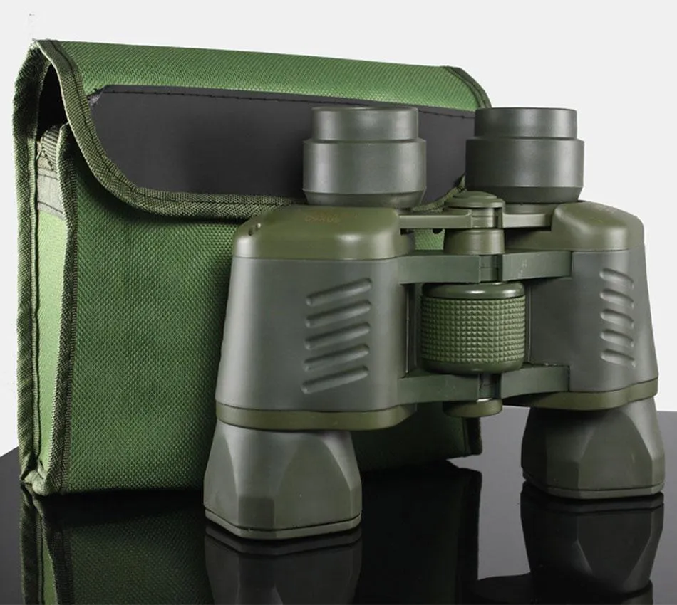 50x50 Military HD Binoculars Waterproof Shockproof (GREEN)
