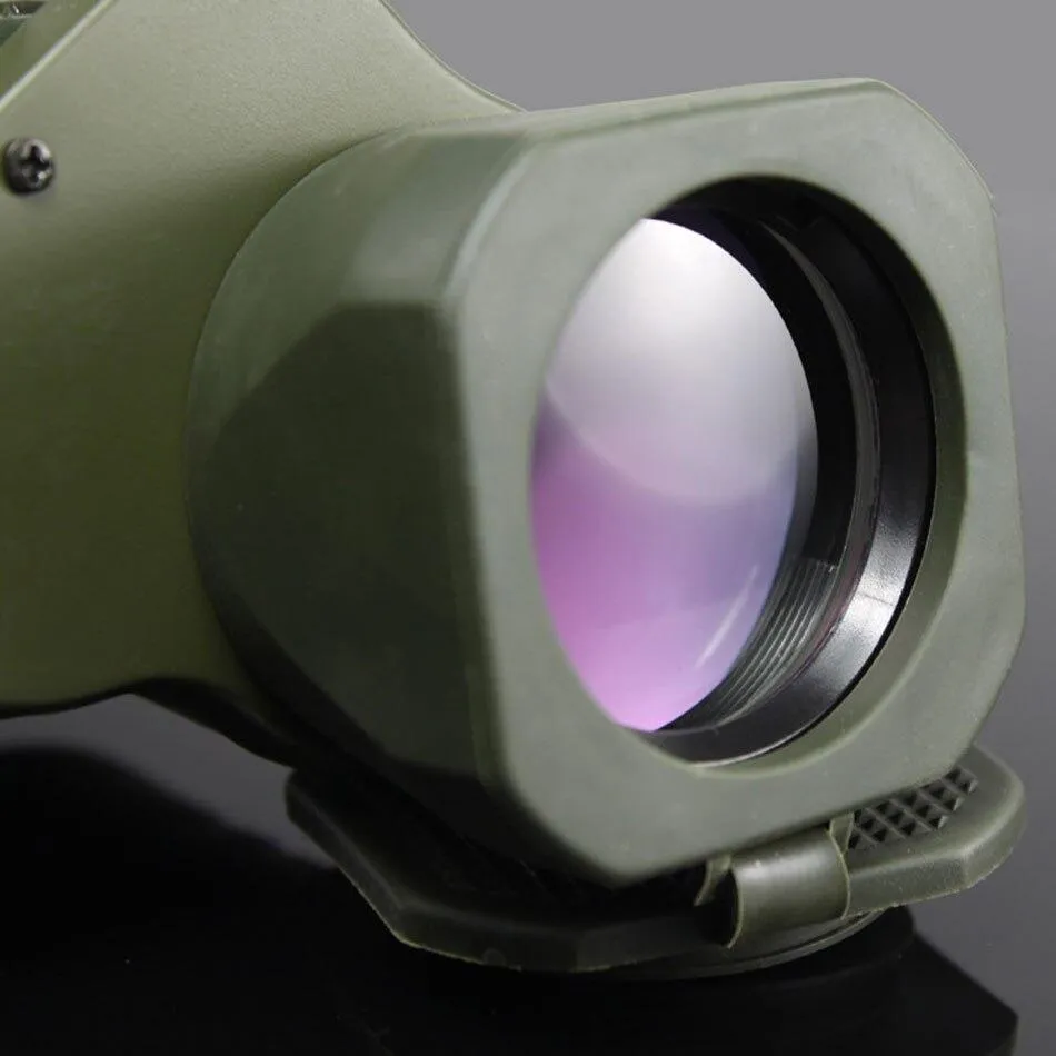 50x50 Military HD Binoculars Waterproof Shockproof (GREEN)