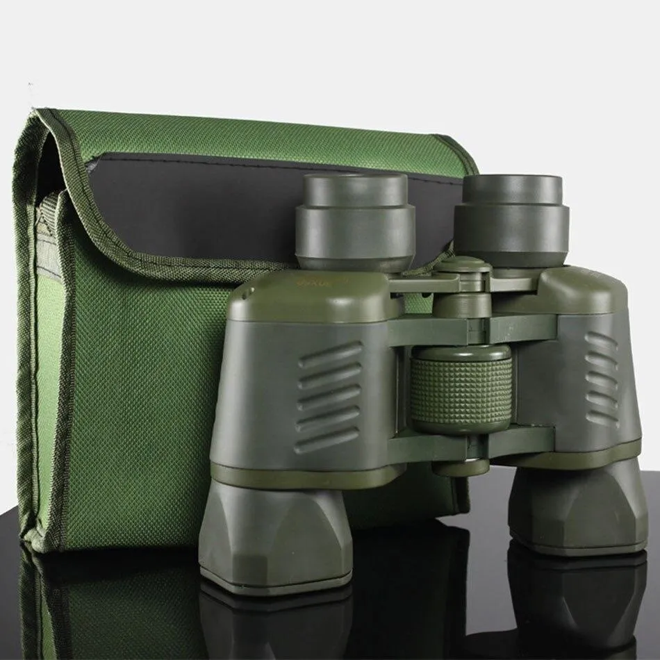 50x50 Military HD Binoculars Waterproof Shockproof (GREEN)