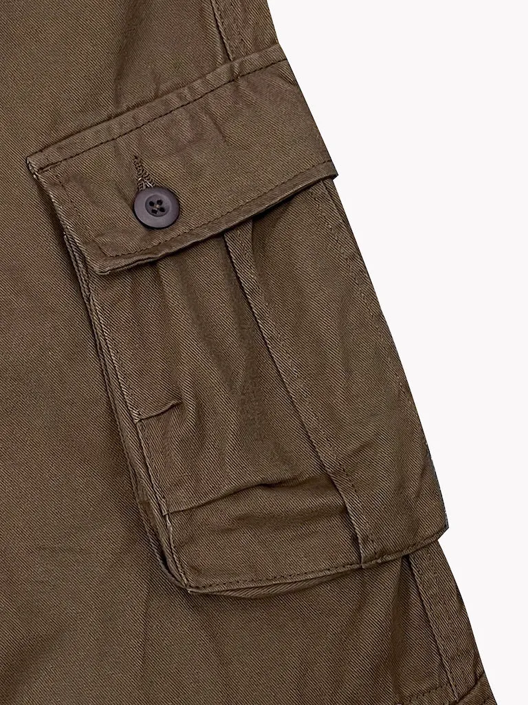 8 Pocket Cargo Pants-Earth