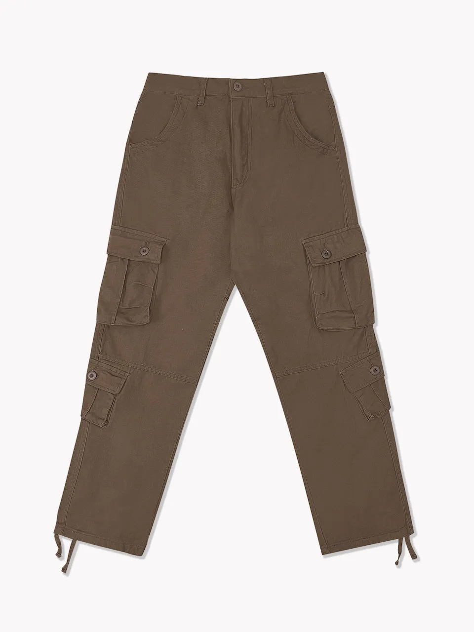 8 Pocket Cargo Pants-Earth