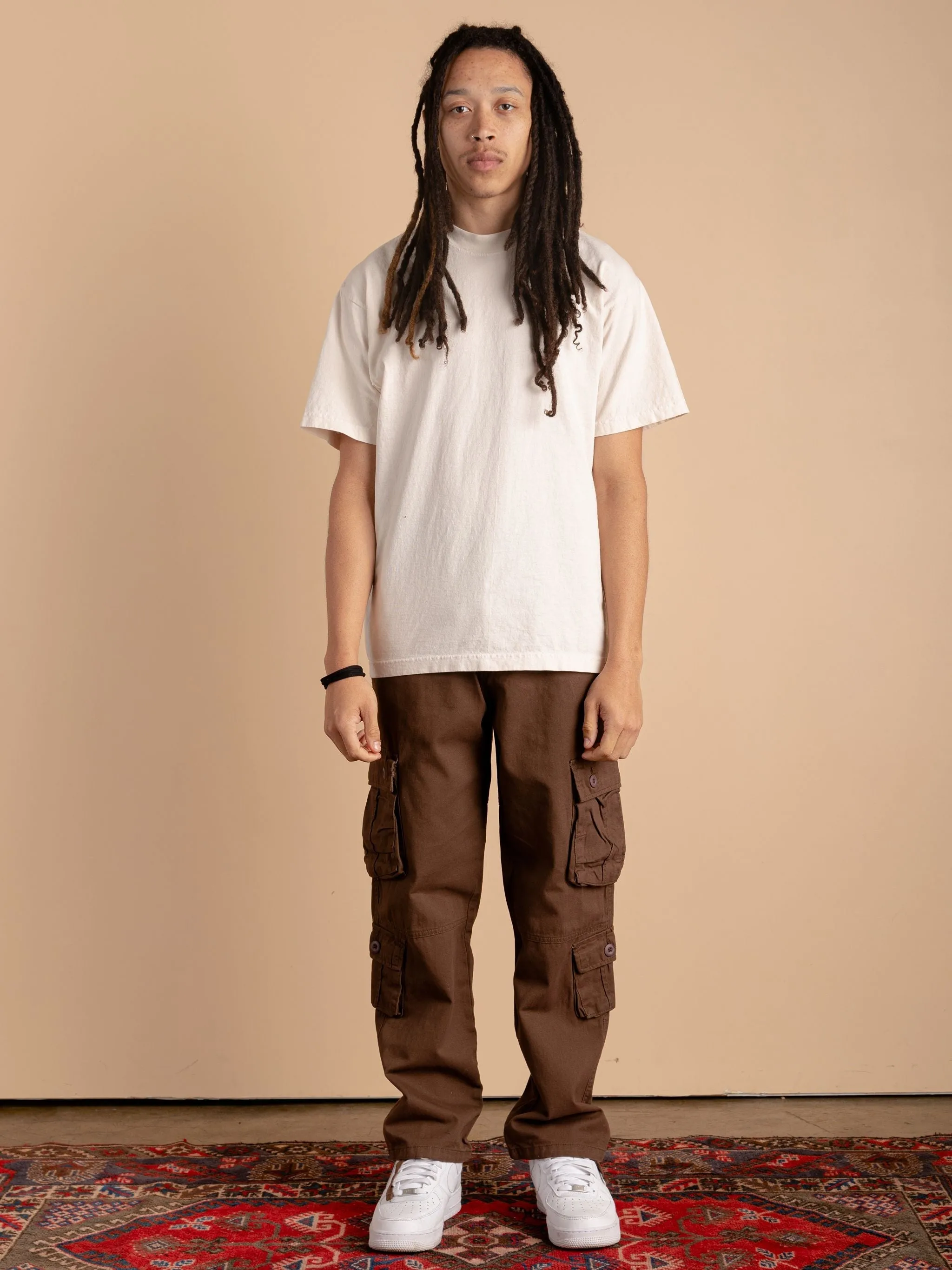8 Pocket Cargo Pants-Earth