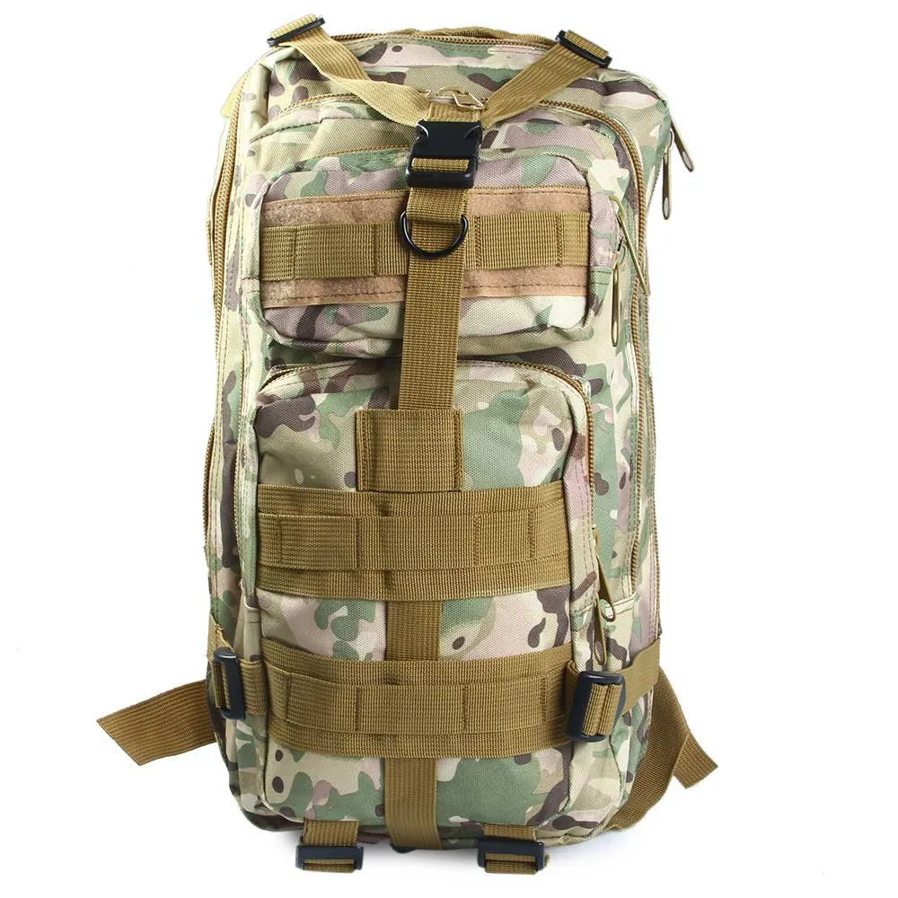 9 color 3P Outdoor Tactical Backpack 30L Military bag Army Trekking Sport Travel Rucksack Camping Hiking Trekking Camouflage Bag