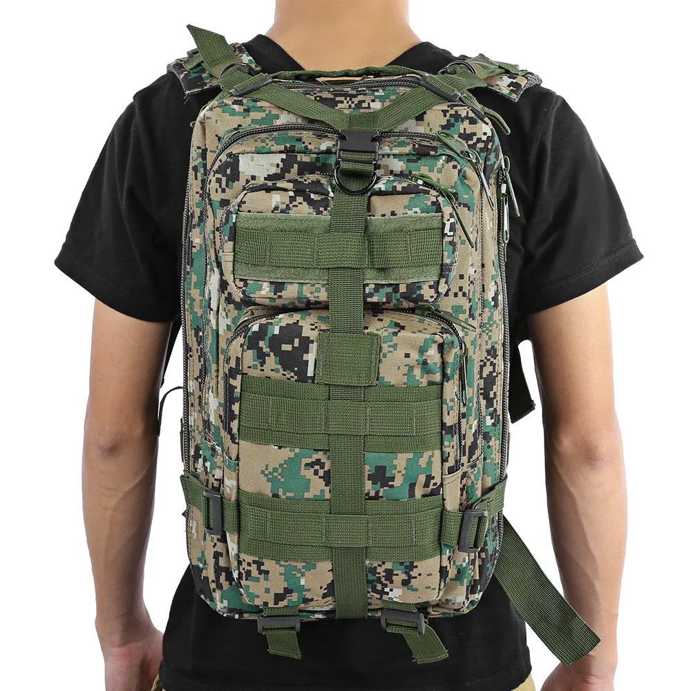 9 color 3P Outdoor Tactical Backpack 30L Military bag Army Trekking Sport Travel Rucksack Camping Hiking Trekking Camouflage Bag