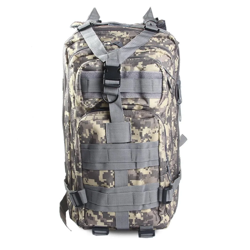 9 color 3P Outdoor Tactical Backpack 30L Military bag Army Trekking Sport Travel Rucksack Camping Hiking Trekking Camouflage Bag