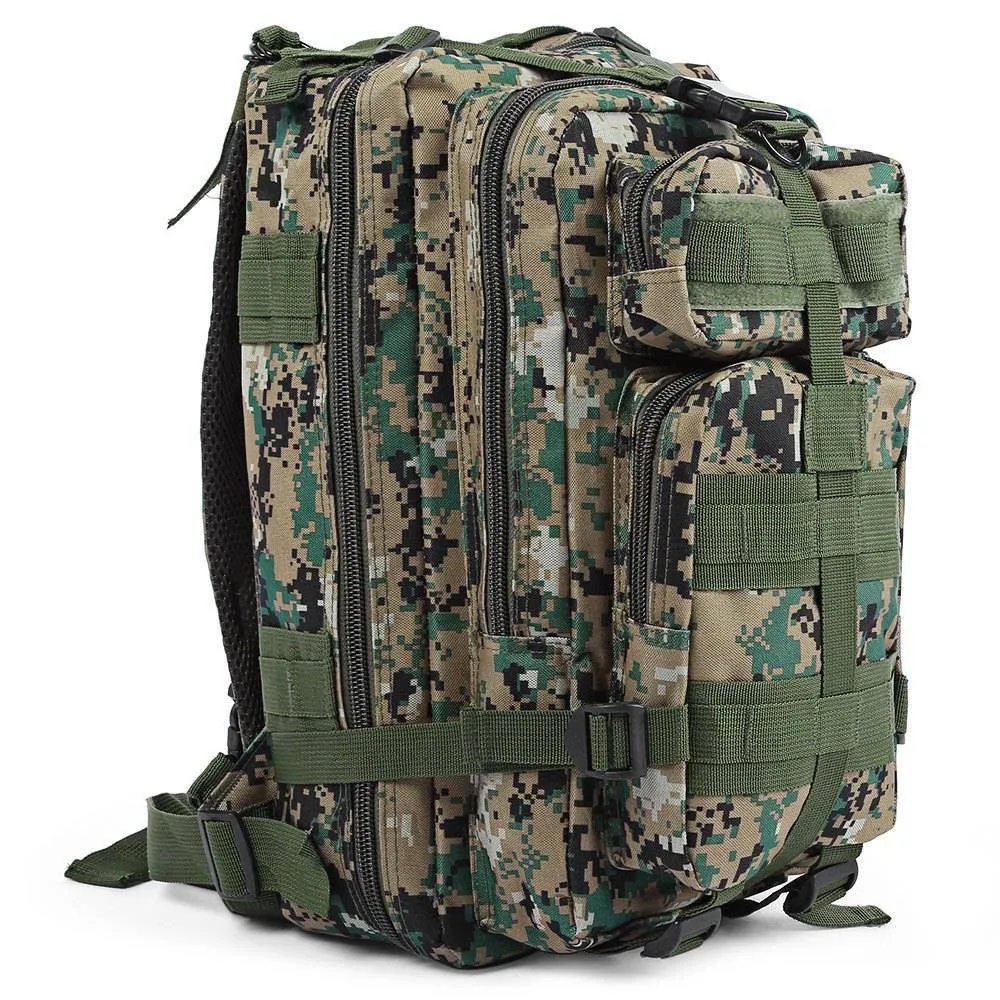 9 color 3P Outdoor Tactical Backpack 30L Military bag Army Trekking Sport Travel Rucksack Camping Hiking Trekking Camouflage Bag
