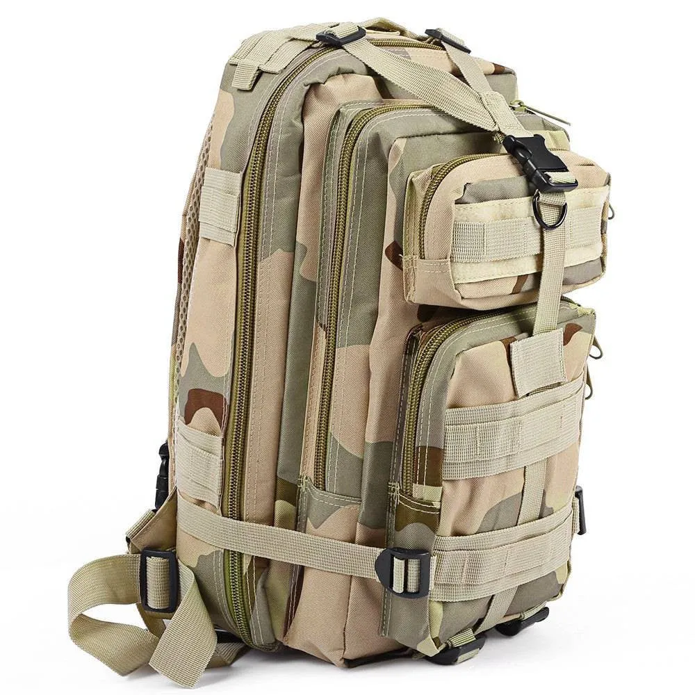 9 color 3P Outdoor Tactical Backpack 30L Military bag Army Trekking Sport Travel Rucksack Camping Hiking Trekking Camouflage Bag