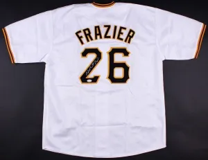 Adam Frazier Signed Pittsburgh Pirates Jersey (TSE Hologrm) Outfielder