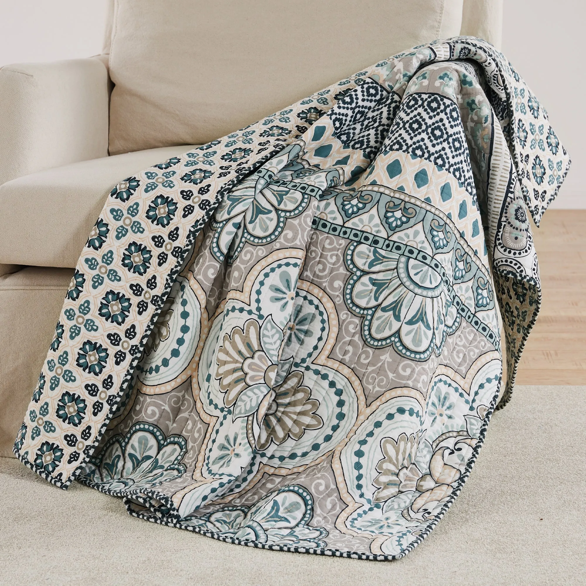 Addie Quilted Throw
