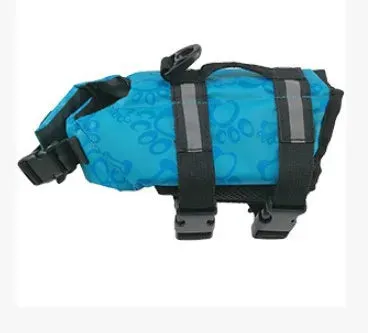 Adjustable Dog Life Jacket with Rescue Handle – Swimming Vest for Pets