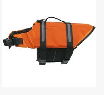 Adjustable Dog Life Jacket with Rescue Handle – Swimming Vest for Pets