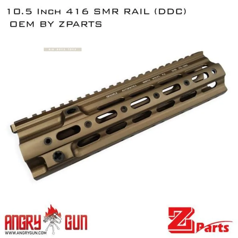 Angry Gun 416CAG MWS Conversion Kit With 14.5'' SMR RAIL - FDE