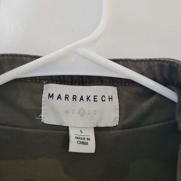 Anthropologie Marrakech Camo Jacket Large