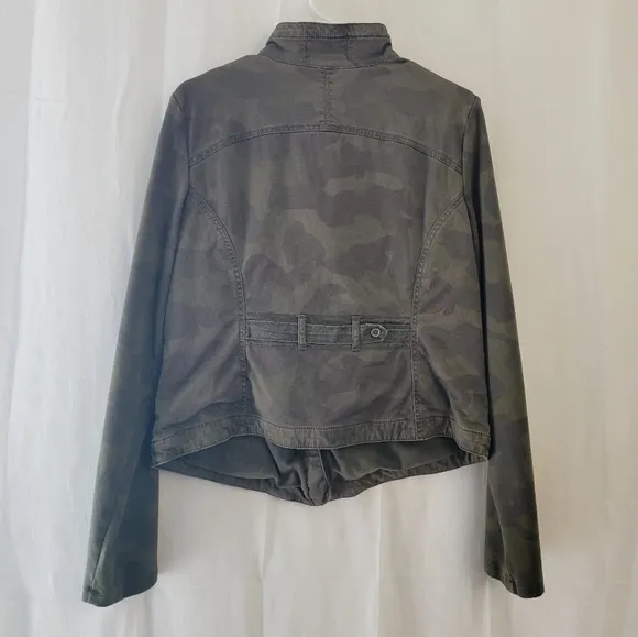 Anthropologie Marrakech Camo Jacket Large