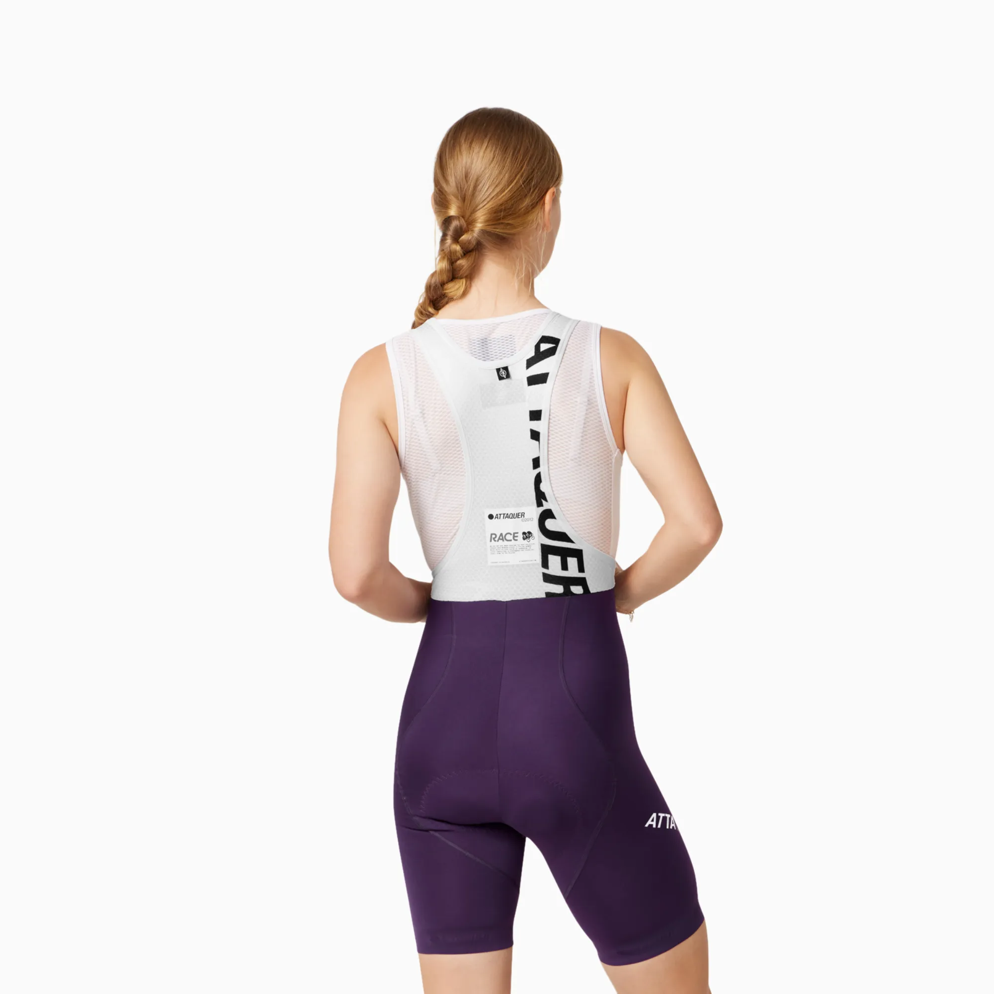 Attaquer Womens Race Bib Short -  Purple