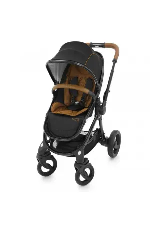Baby Style Egg Stroller Black, Black Frame