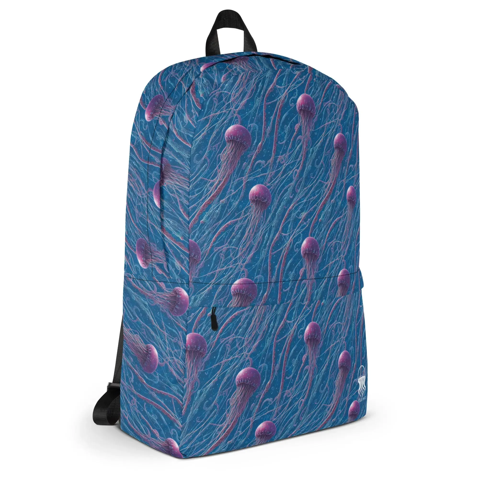 Backpack - Blue and Violet Jellyfishes