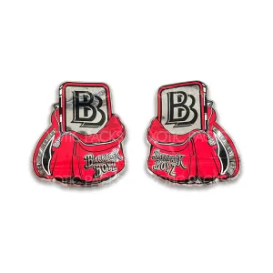 Backpack Boyz Red Mylar Bag 3.5 Grams