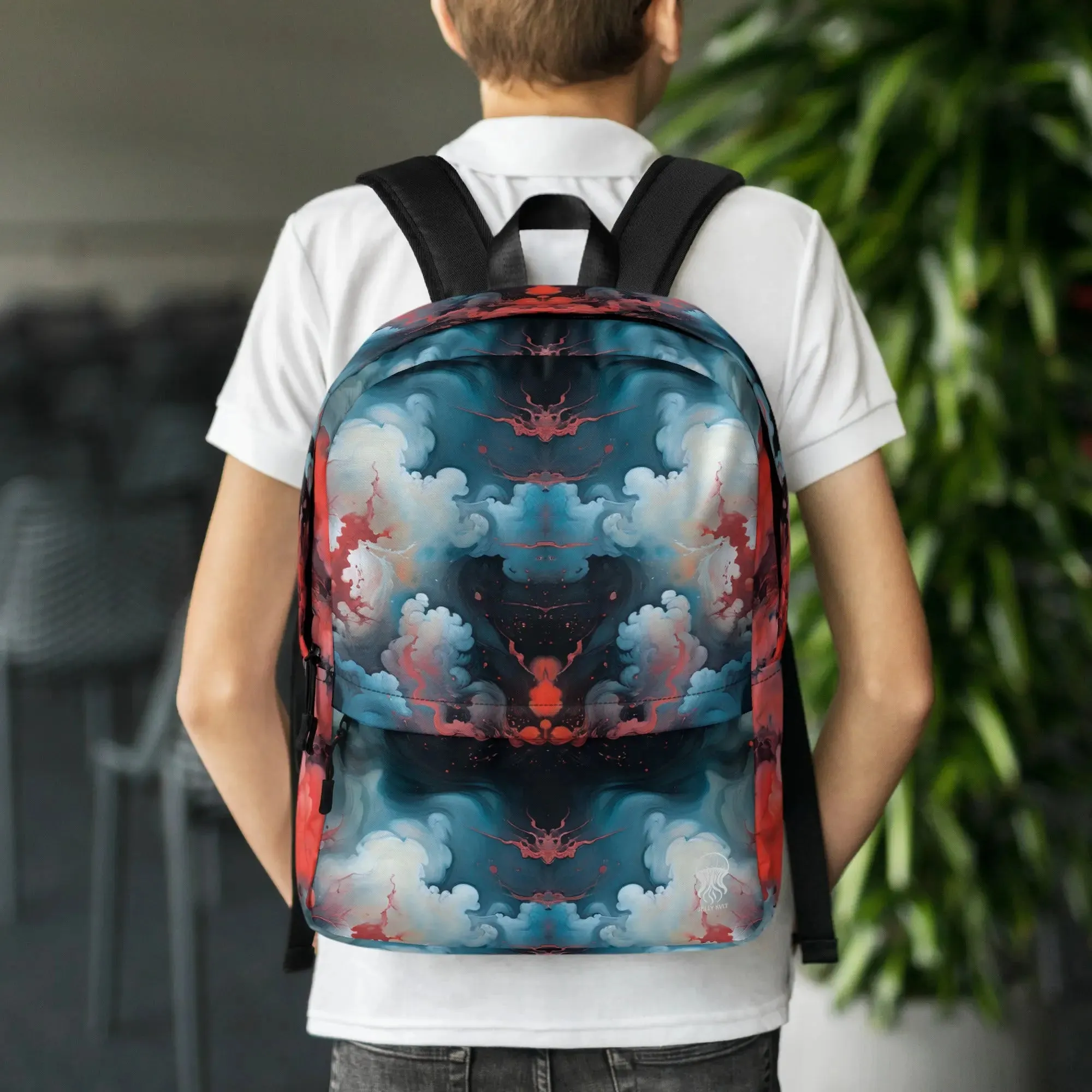 Backpack - Ethereal Crimson Flow - Light