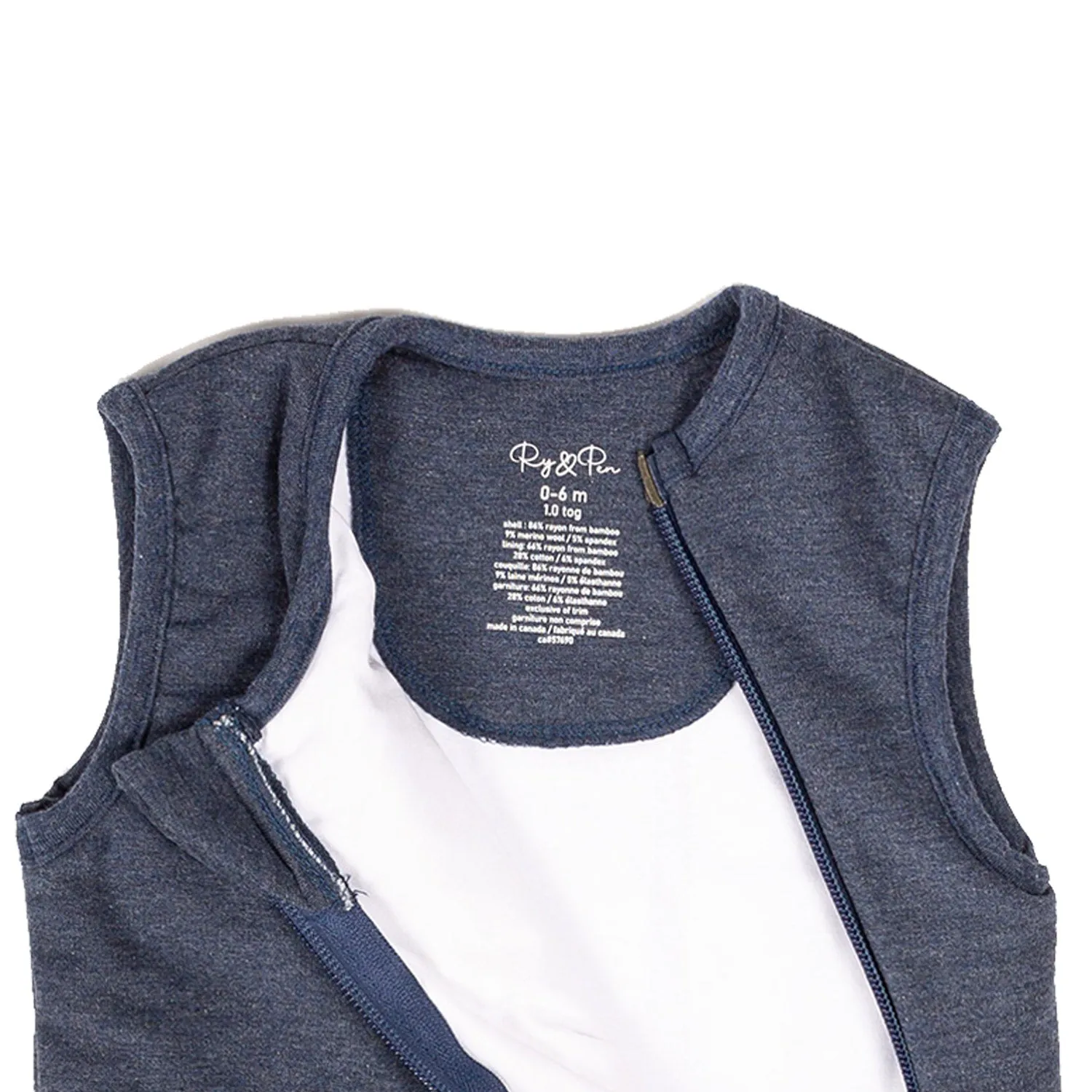 Bamboo & Merino Wool Baby Sleep Sack - 1.0 TOG