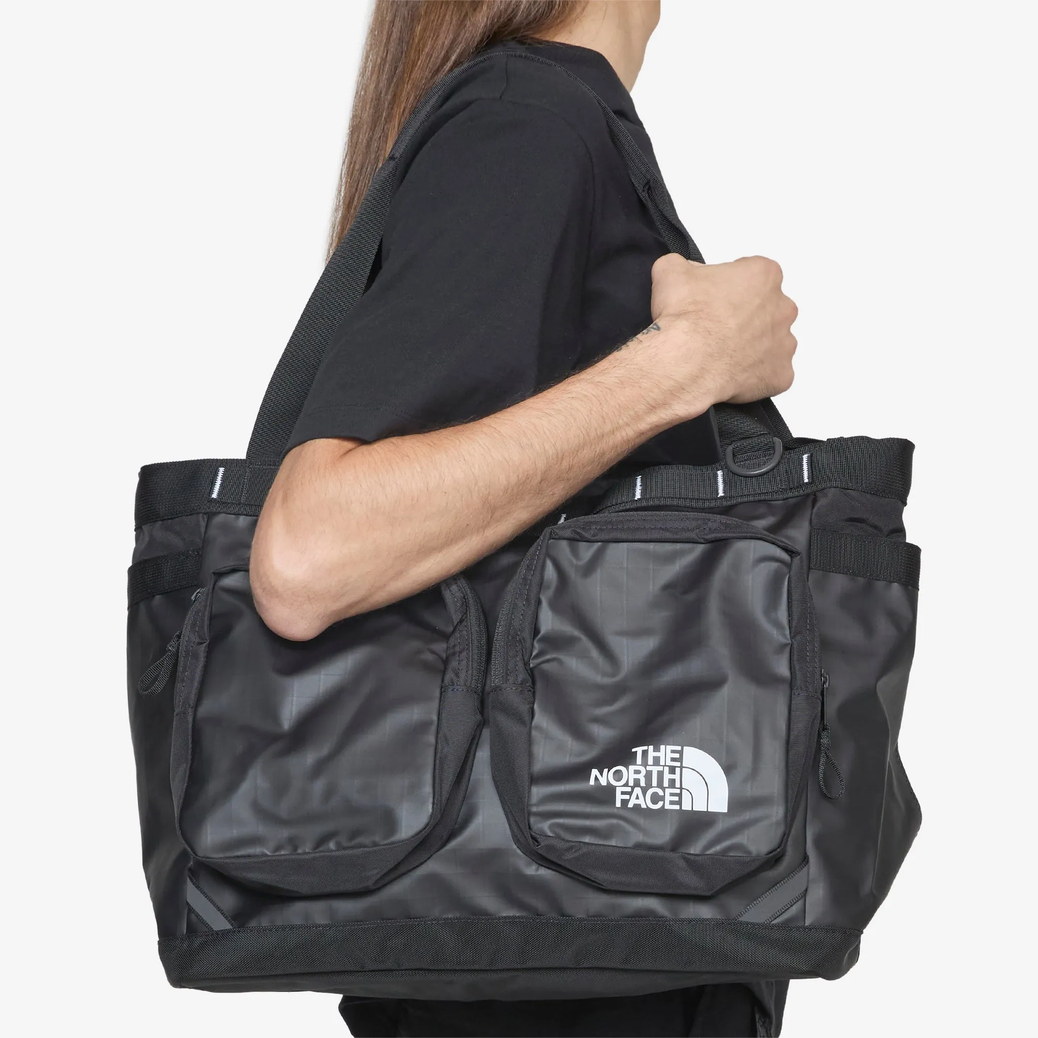 Base Camp Voyager Tote TNF Black | TNF White | NPF