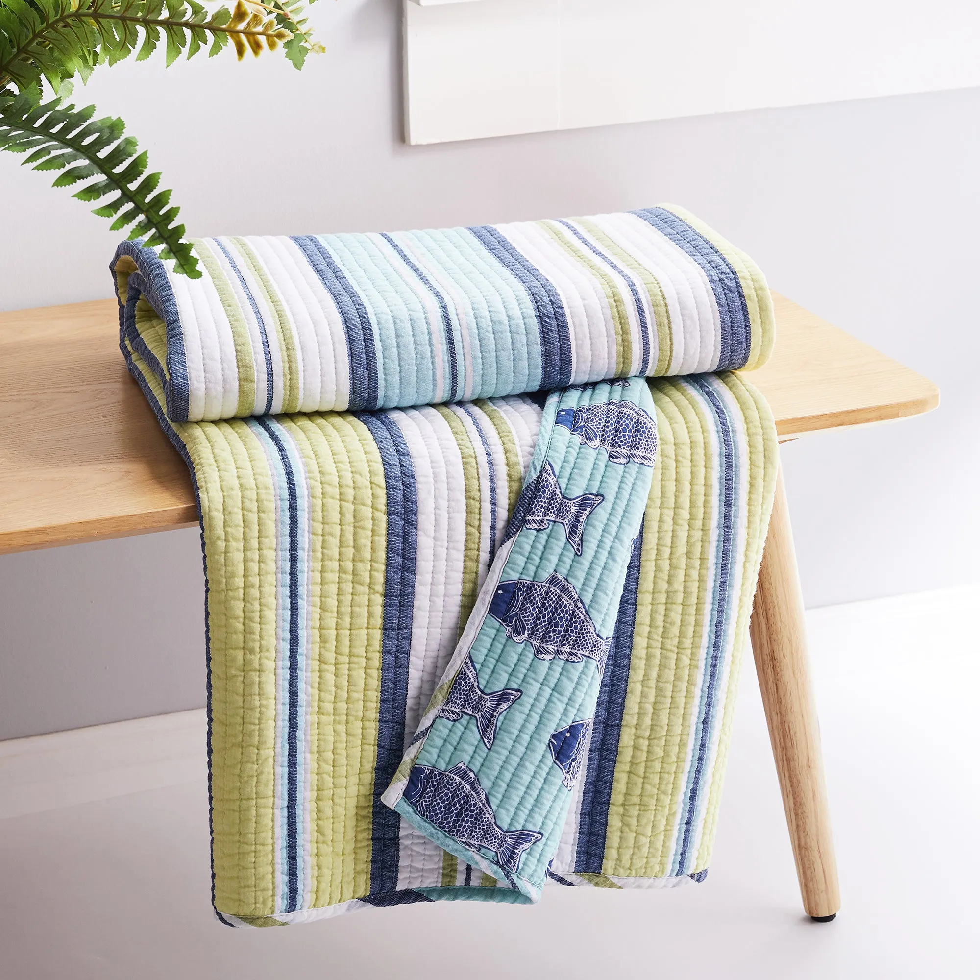 Bayport Quilted Throw