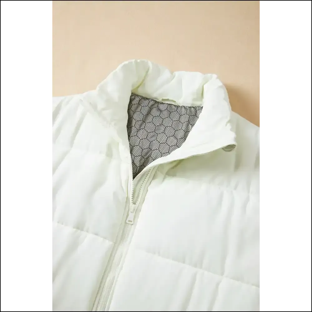 Beige Oversized Puffer: Cozy Chic Beige , Darling! Needful Things. 😇