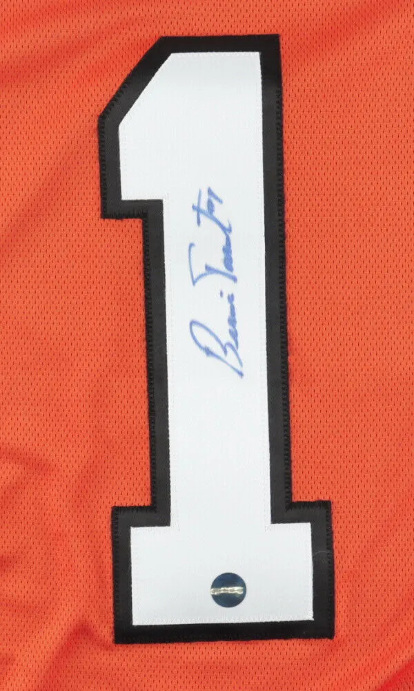 Bernie Parent Signed Philadelphia Flyers Jersey (AJ's Sports World) HOF 1984