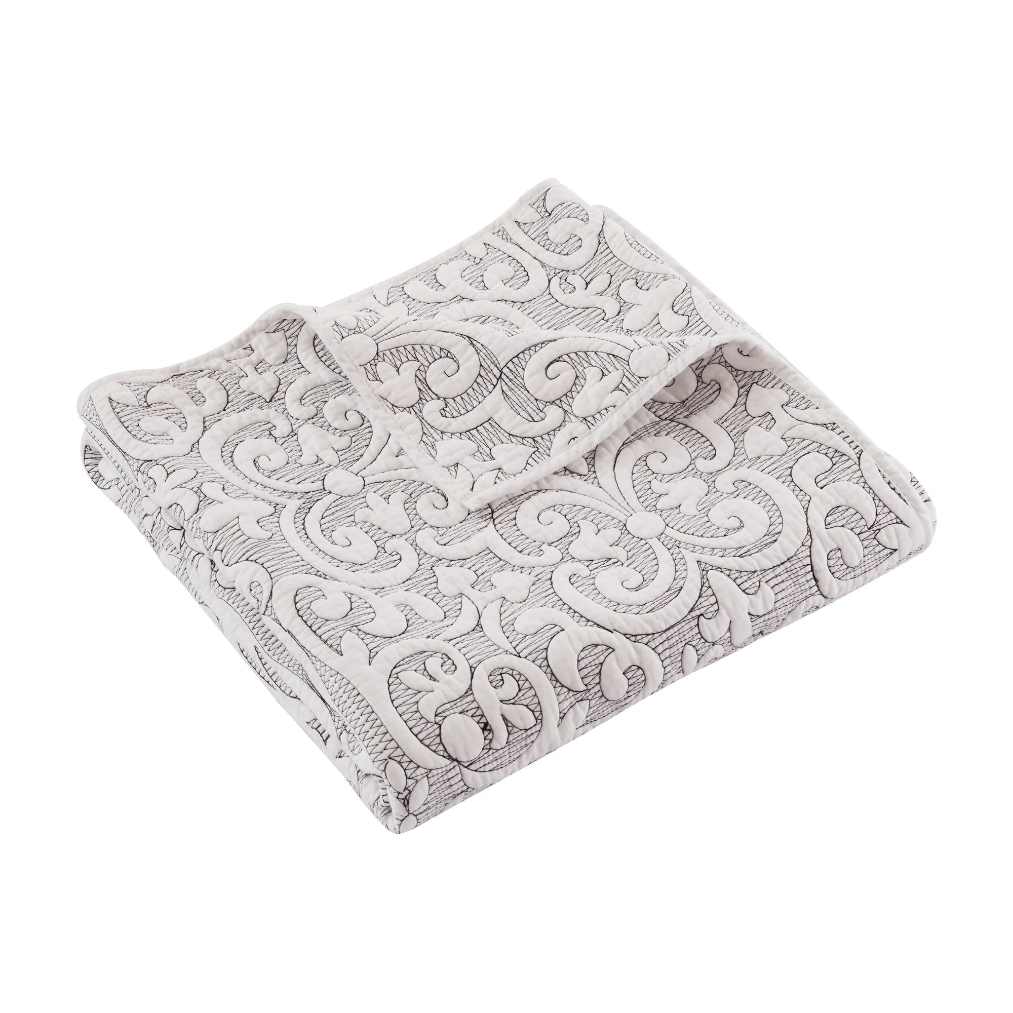BH Sherbourne Stitch Quilted Throw