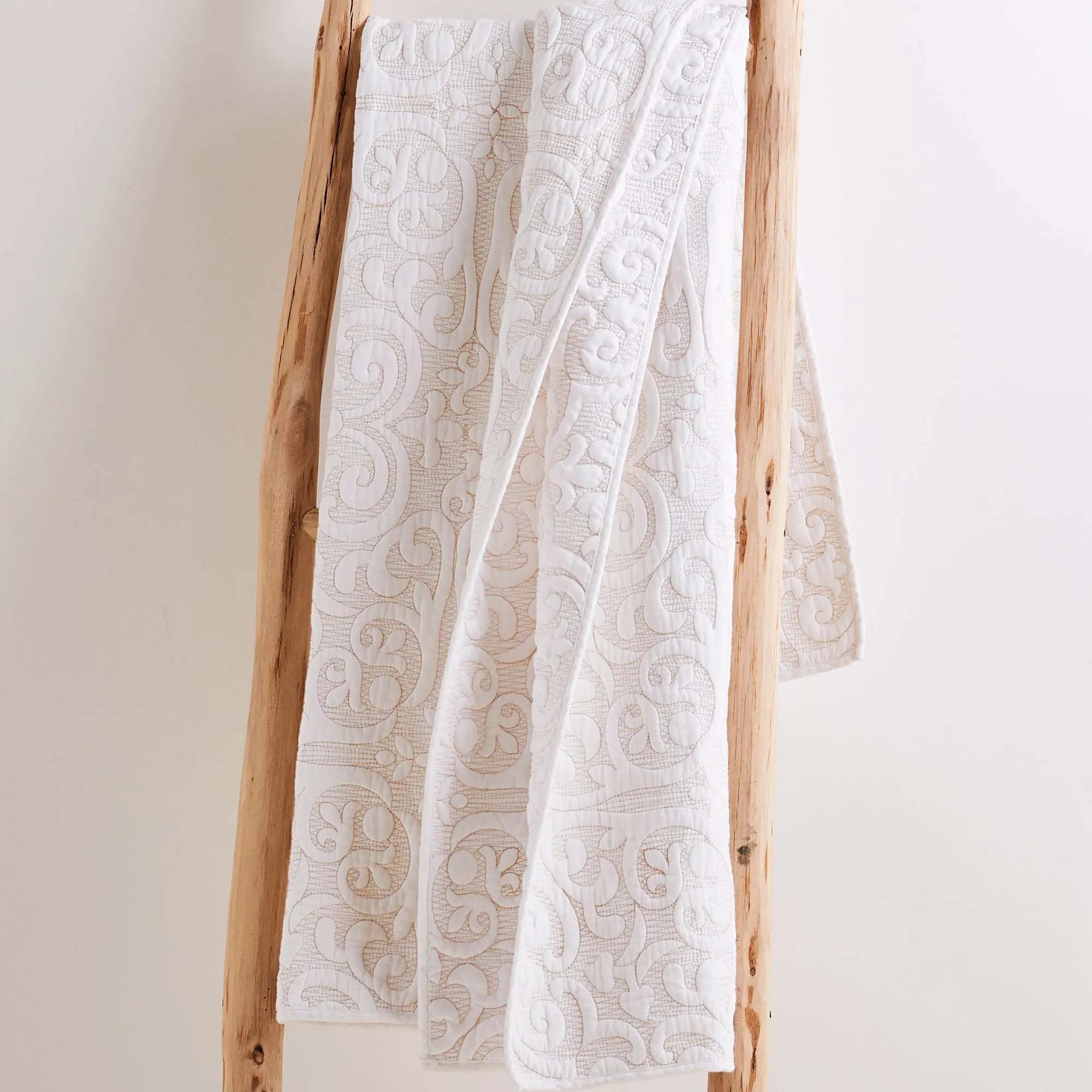 BH Sherbourne Stitch Quilted Throw