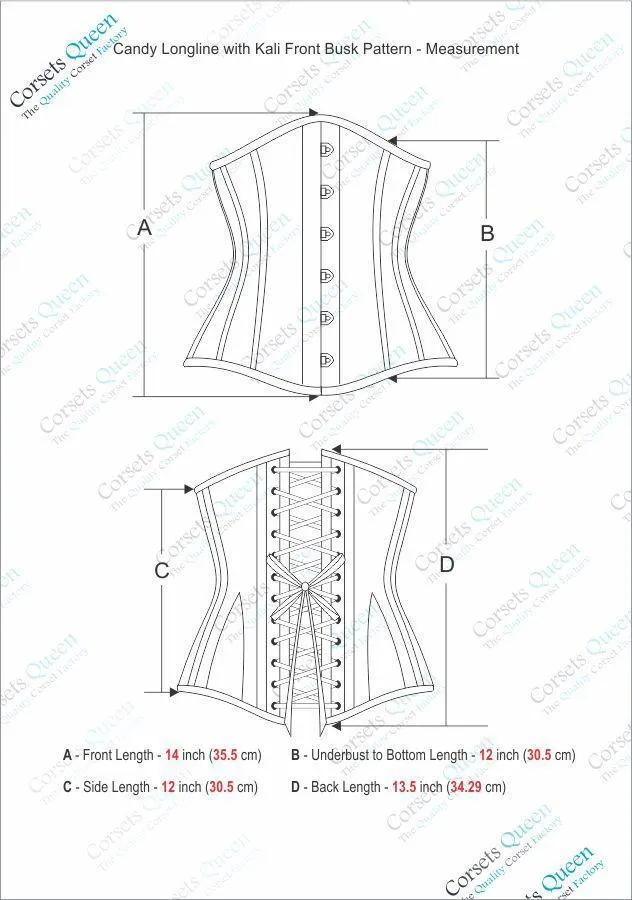 Birde Longline Underbust Corset