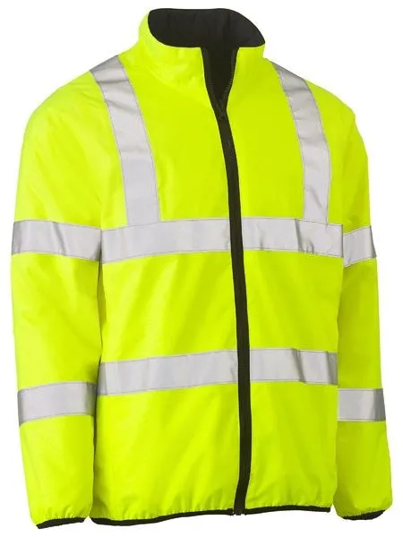 BISLEY PUFFER JACKET HI VIS REVERSIBLE AND WATERPROOF