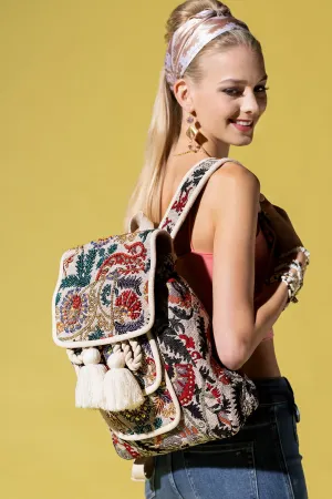 Bohemian Blossom Backpack