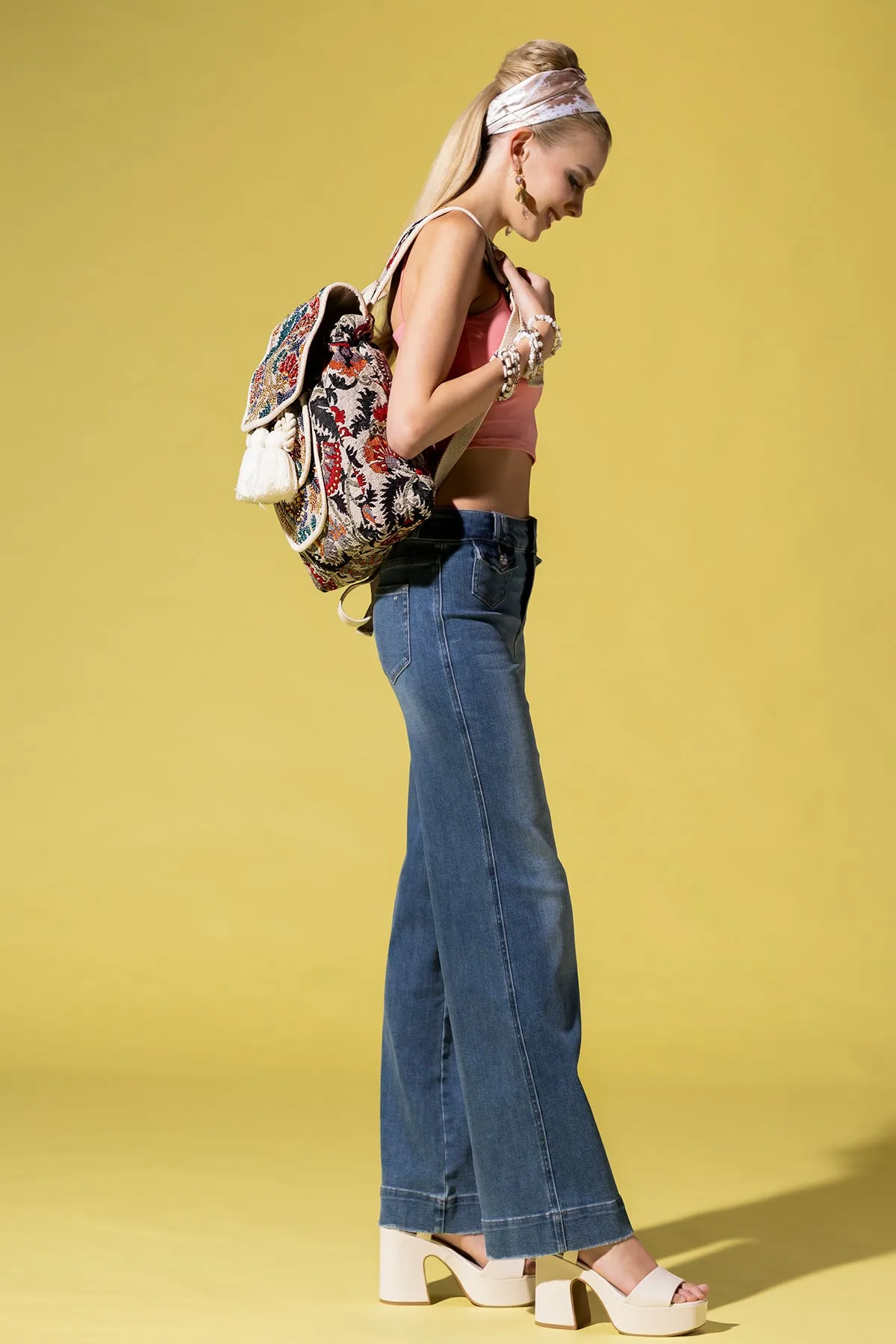 Bohemian Blossom Backpack