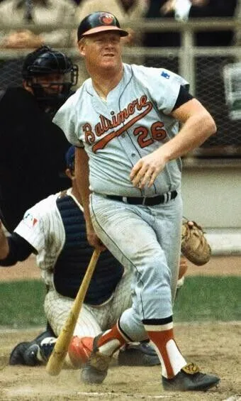 Boog Powell Signed Orioles Jersey Inscribed "70 MVP" (S.I.) Baltimore 1961-1974