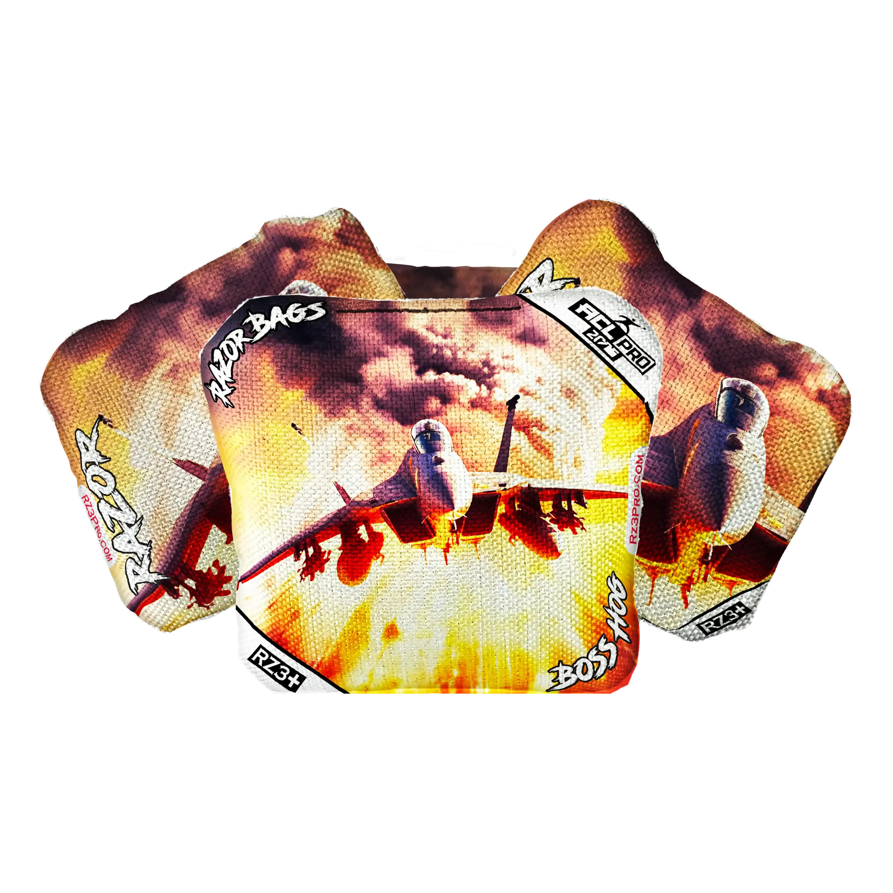 Boss Hog | Hero Jet | ACL PRO Razor Cornhole Bags