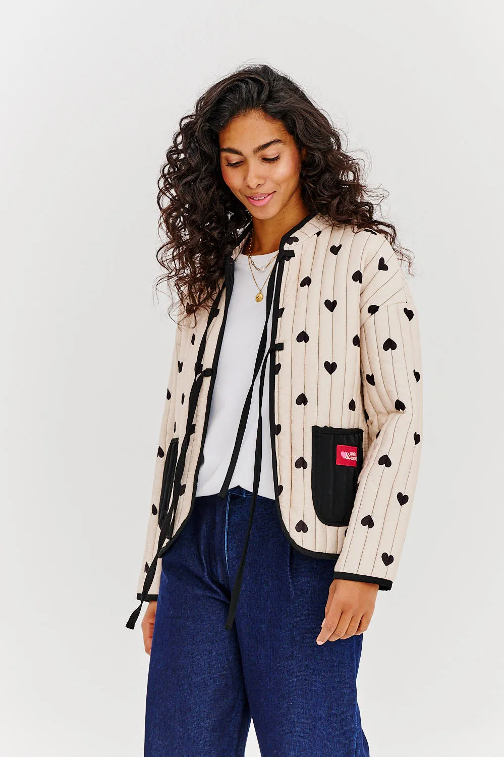 Bound by Love's lightweight quilted jacket