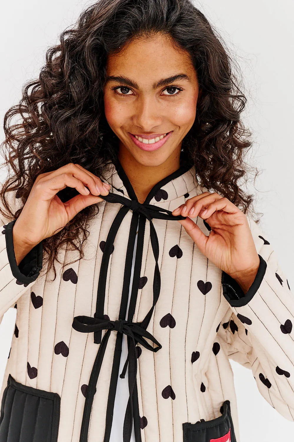 Bound by Love's lightweight quilted jacket