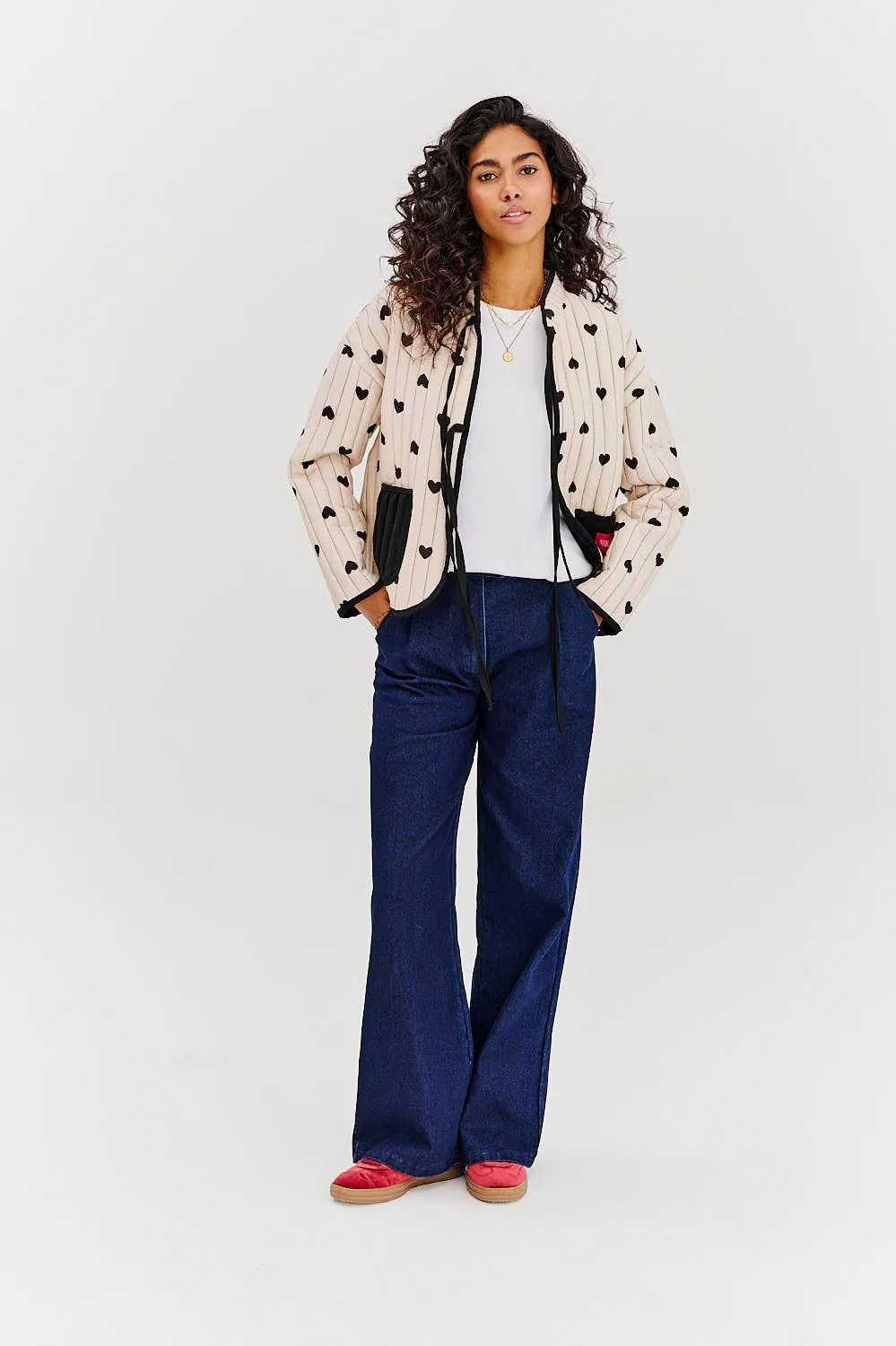 Bound by Love's lightweight quilted jacket