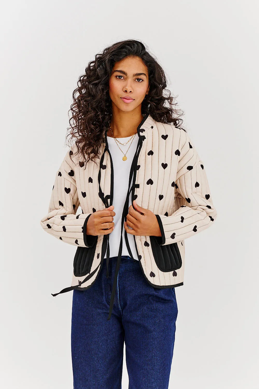 Bound by Love's lightweight quilted jacket