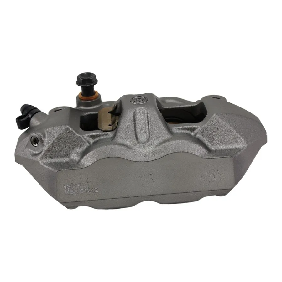 Brembo M4 Radial Brake Caliper Right Side Silver 4 Piston