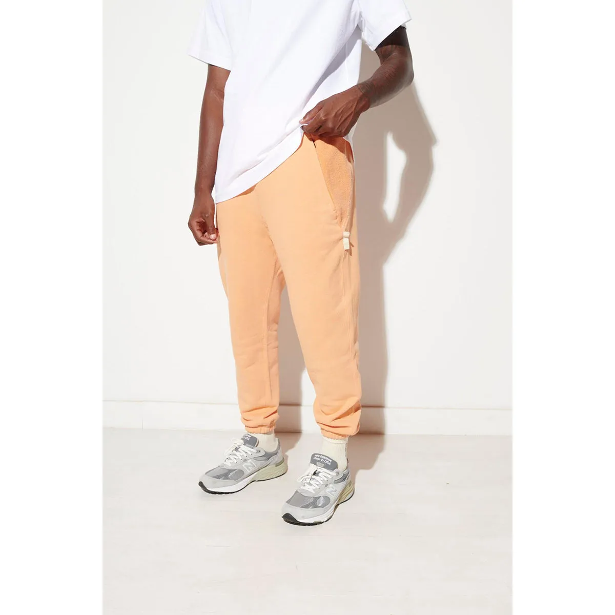 Bristol Studio Men Slim Sweatpant Peach