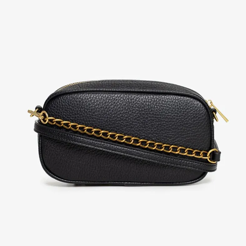 Bronté Bag - Black with Tarnished Gold