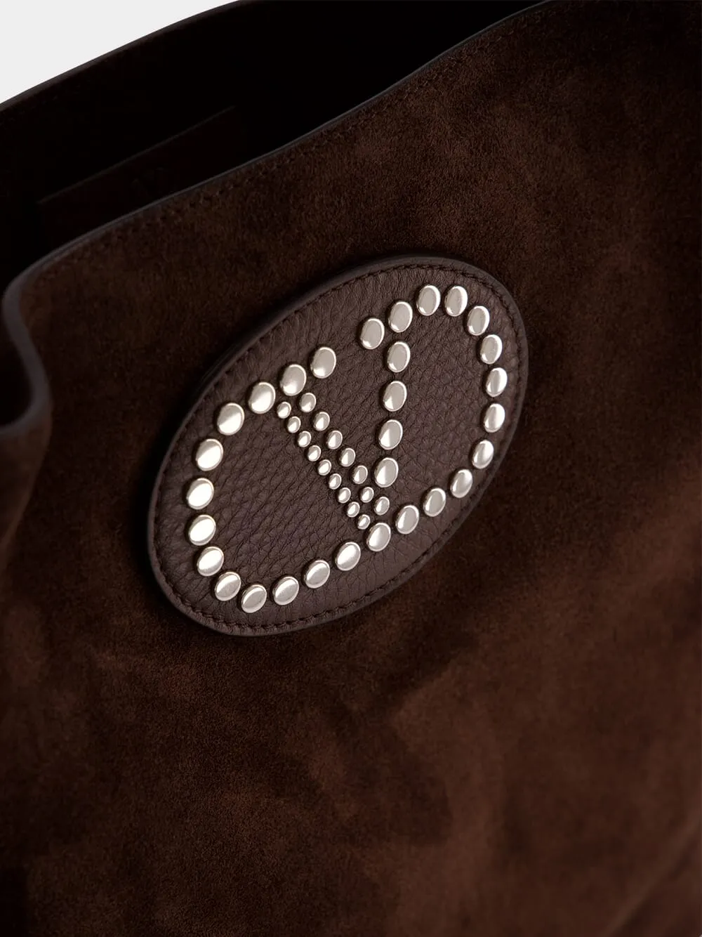 Brown Nellcôte Suede Fringe Shoulder Bag